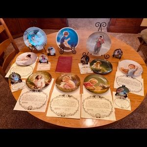 15 Donald Zolan Collector Children’s Plates.